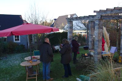 Güste beim Punsch
